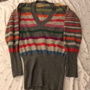 United Colors of Benetton rainbow sweater dress